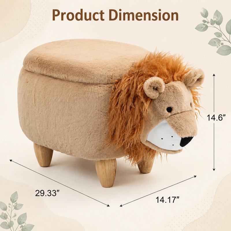 Upholstered Faux Fur Standard