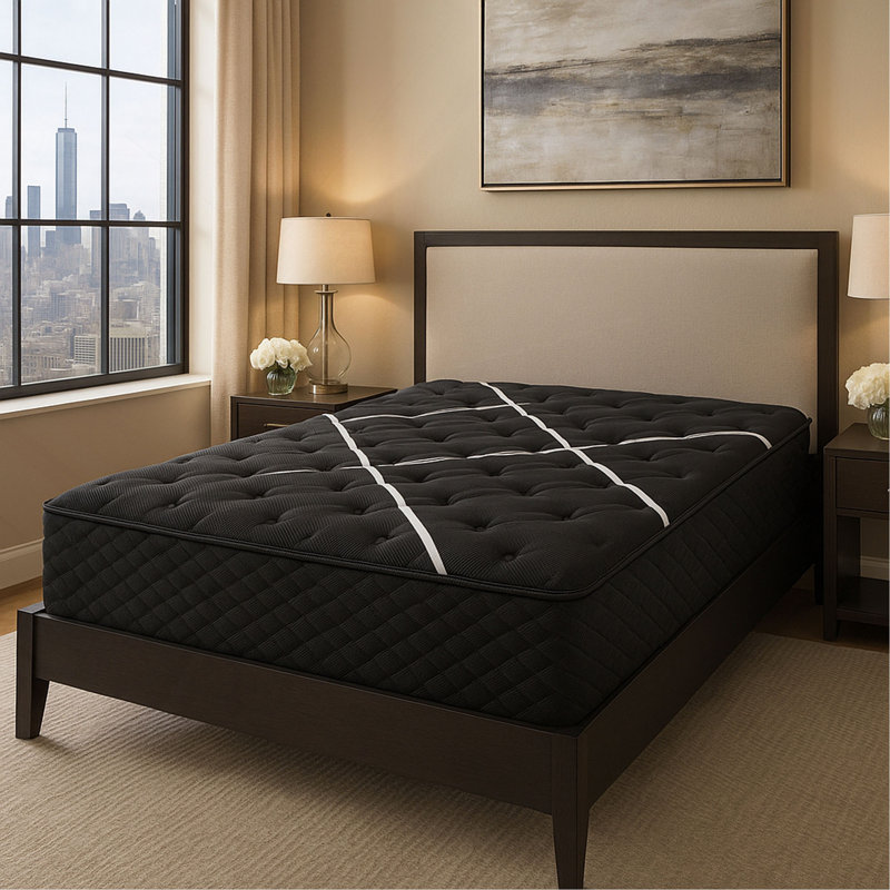 Restonic Comfortcare Hybrid Heartland Plush, Queen, 12", Queen