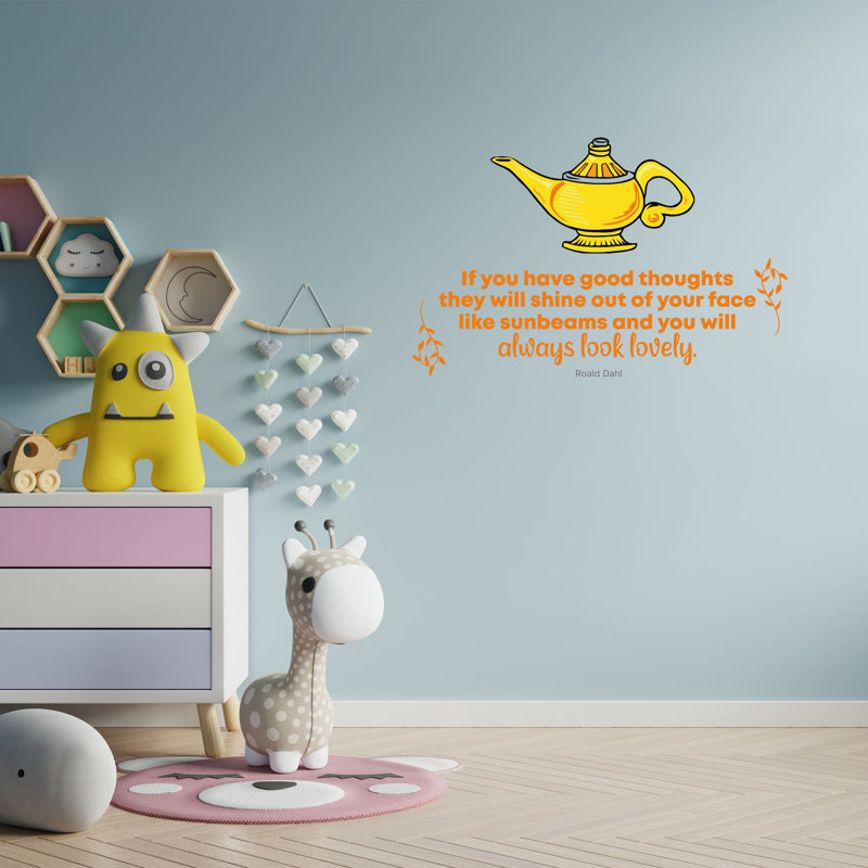 Text & Numbers Wall Decal, 8" H x 10" W