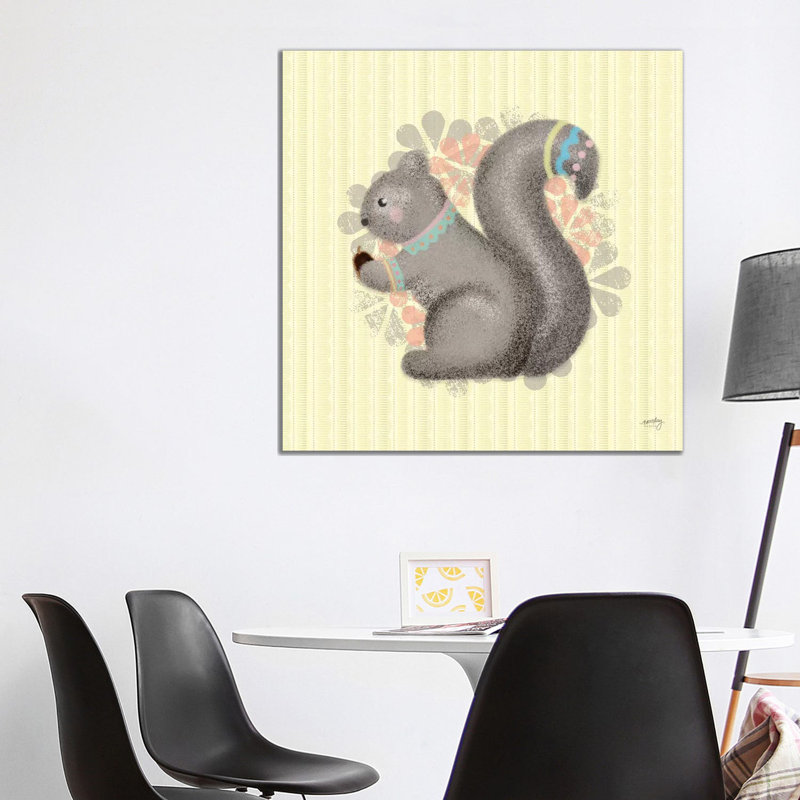 Woodland Babies IV by Noonday Design - Wrapped Canvas Gallery-Wrapped Canvas Giclée, 93.98 cm H x 93.98 cm W x 3.175 cm D