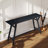 Narrow Console Table with Solid Wood Legs-140619382
