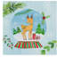 « snow globe animaux i », impression sur toile-31873144