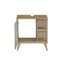 61cm Single Bathroom Vanity Base Only in Sage
