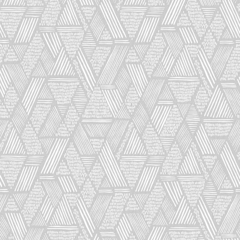 Superfresco Easy Ethnic Stitch Grey Wallpaper