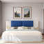 Lit plateforme tapissier avec tablettes-742419364-742419363