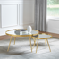 Westerham Glass Top Nesting Coffee Table