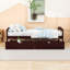 Lit plateforme simple en bois avec 2 tiroirs-2088973677