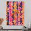 «Pink Blue Boho Dots And Stripes III», reproduction d'art abstrait-313382403-313382463