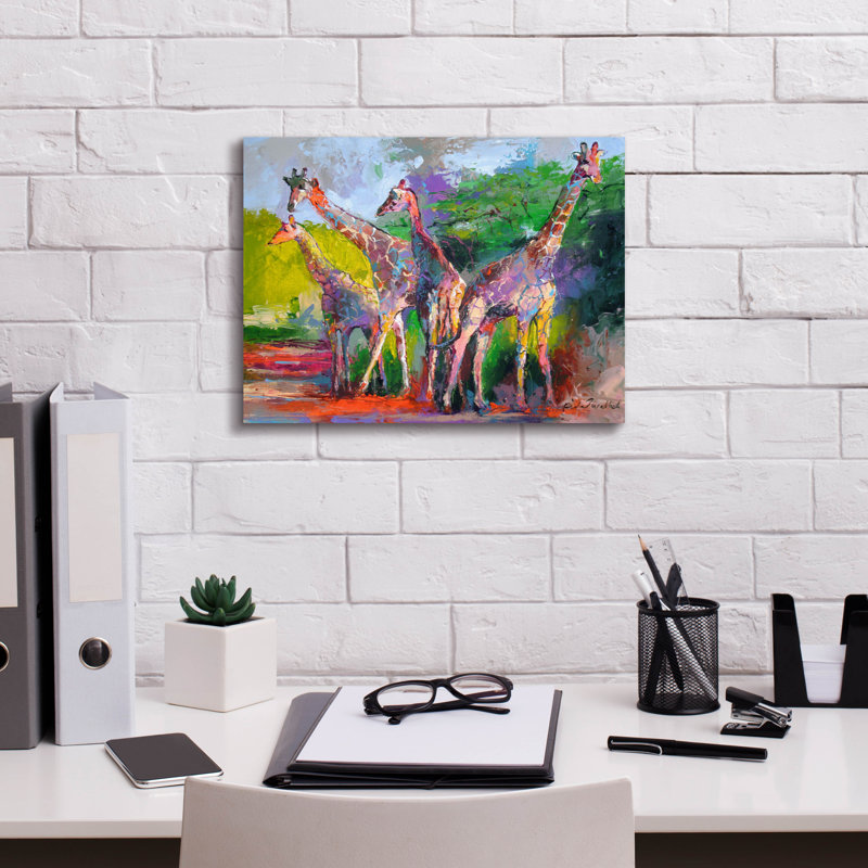 "Artgirra" par Richard Wallich, H 12 po x l 16 po x P 0,75 po