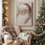«Classic Noel», reproduction d'art sur toile-463404832-463404830