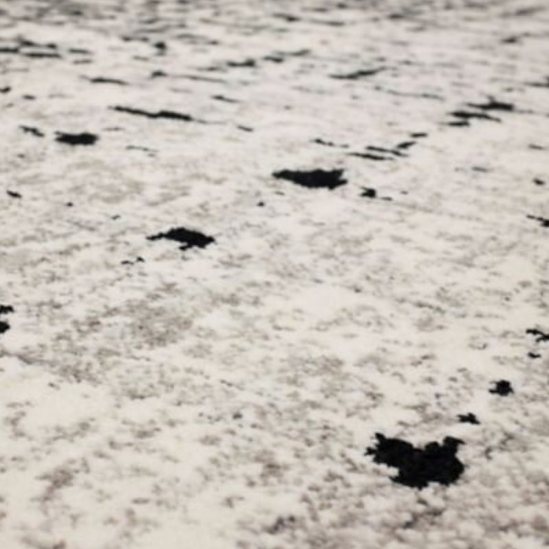 Elegant Gray Abstract Synthetic 5'3" x 7'10" Area Rug