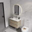 Meuble-lavabo simple 30 po avec plateau en céramique Dirks-330944215-330944214