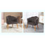 Fauteuil en polyester de 28,3 po Hereld-734610527-734610512