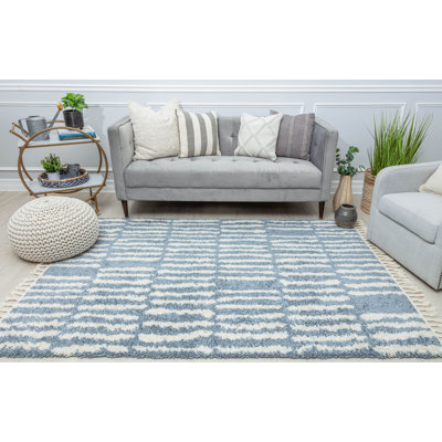 Colletti Bennett Modern Shallow Waters Area Rug