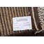 Tapis unique brun / ivoire noué à la main 7 pi 10 po x 10 pi 8 po New Age