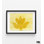 «Horizontal Plants 5» par MMB Studio, impression d'affiche de feuille botanique jaune vif, imprimé de feuilles de moutarde, décor de chambre de garçon scout 85748