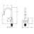 4 in 1 Single Handle Kitchen Faucet with Push Button Dual Spray Mode Pull Down Nozzle Head-59881569