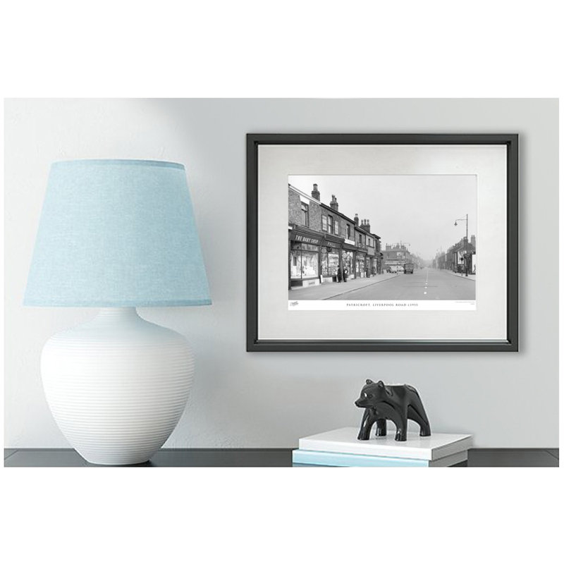 Patricroft, Liverpool Road C1955 by Francis Frith - Single Picture Frame Print, 45cm H x 60cm W x 2.3cm D