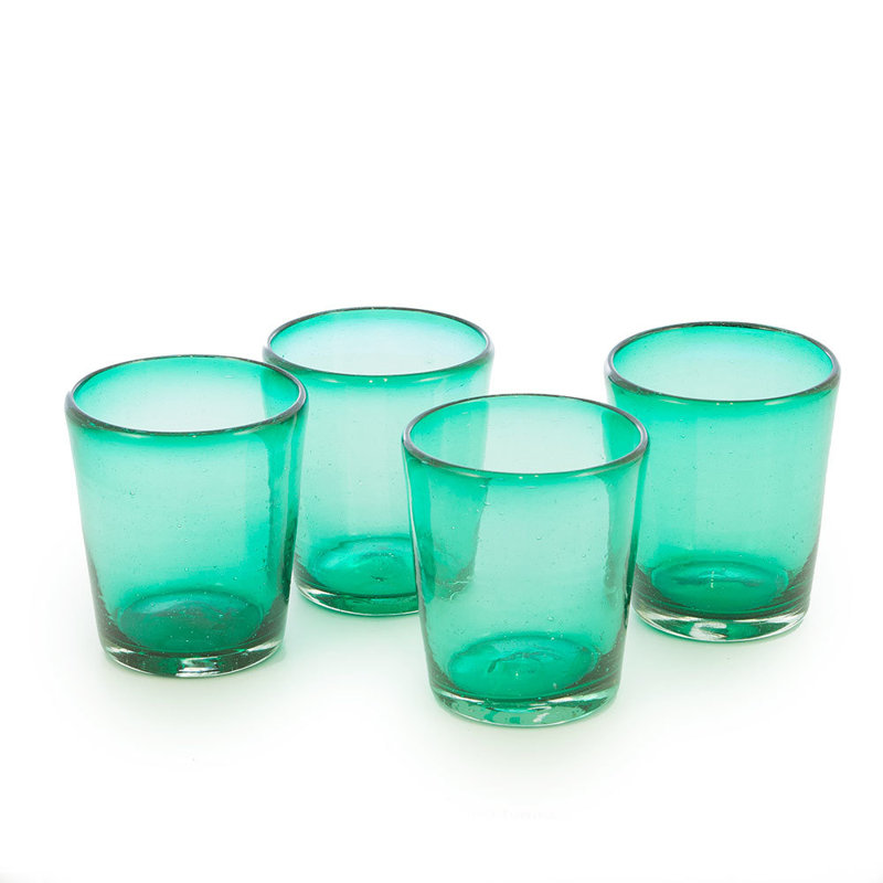 Platte 10oz. Handmade Drinking Glass Set