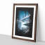 The Brooklyn Bridge in New York - Framed Print-56742603-56742604