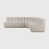 Beige Polyester Blend selected