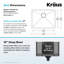 Évier de cuisine KRAUS Standard PRO ™ Gauge-98667819