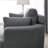 Ern Upholstered Swivel Barrel Chair with Ottoman-882071092