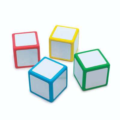 Junior Learning Write & Wipe Dice - Custom 6-Sided Dice