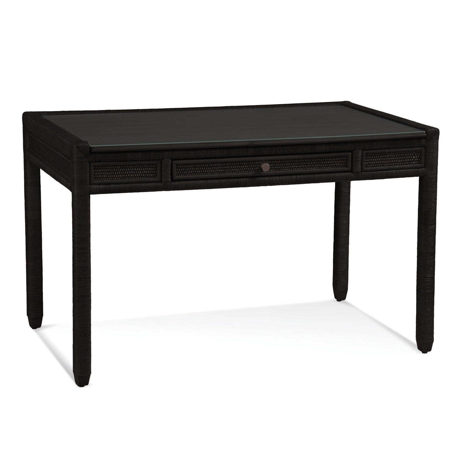 Electra Writing Desk, Antique Black, Yes