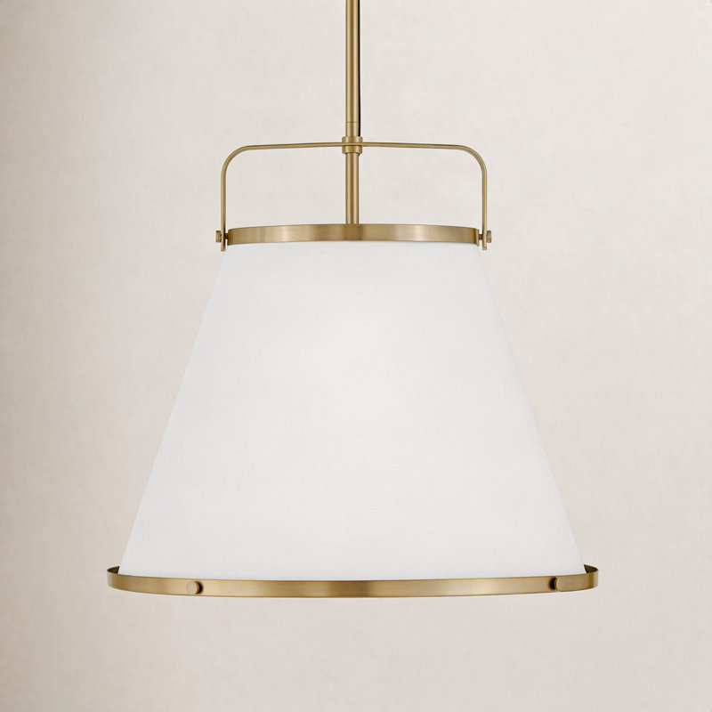 Coco 3 - Light Pendant, Lacquered Brass