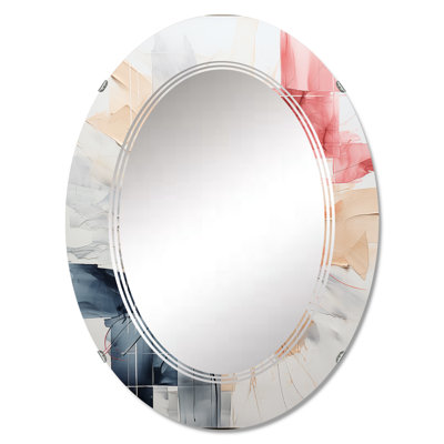 Atambua - Miroir mural tendance ovale
