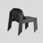 Decade Plastic Outdoor Armless Lounge Chair-81108958