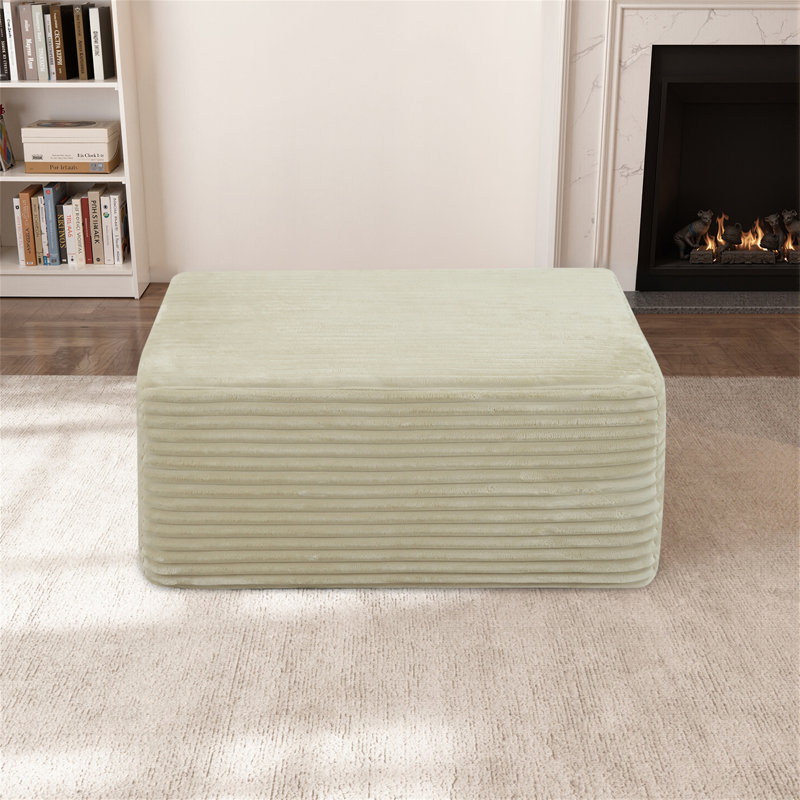Repose-pieds (avec repose-pieds seulement), Tissu beige
