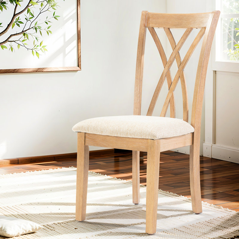 Table de salle à manger de 60 po x l 36 po avec 6 chaises de salle à manger en bois