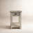 Castile Solid Wood End Table with Storage-1755251298