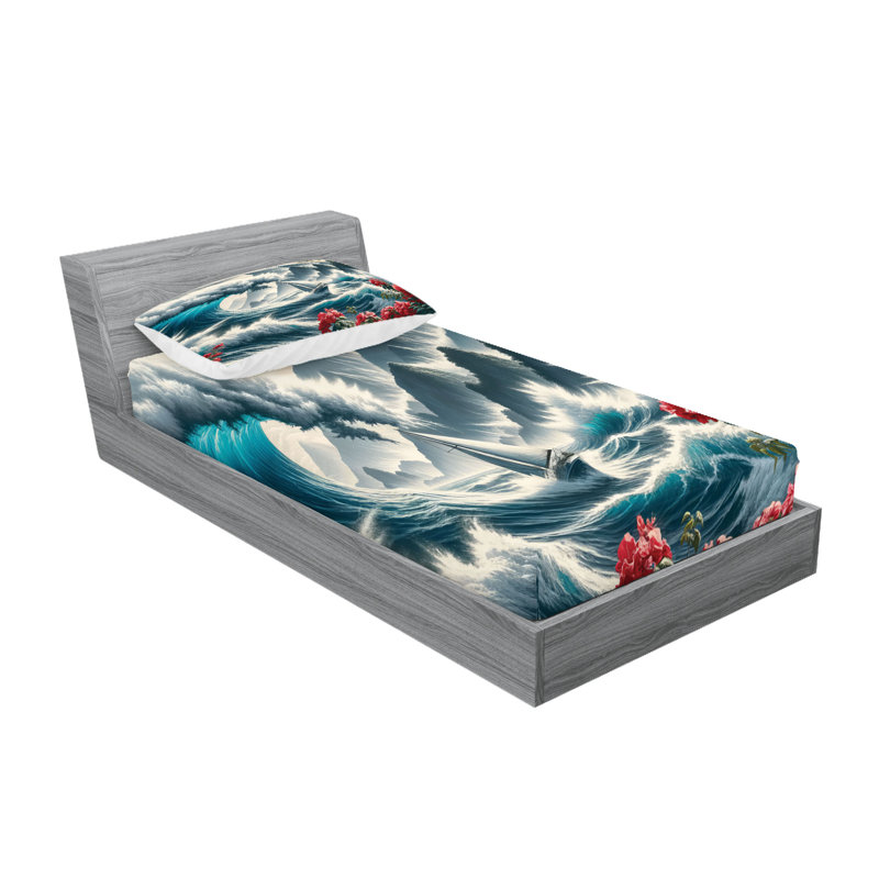 Ensemble de draps en microfibre pour chambre d'amis, Simple