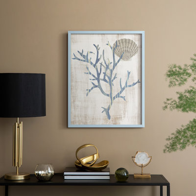 Kelp III Framed Print - Solid Wood