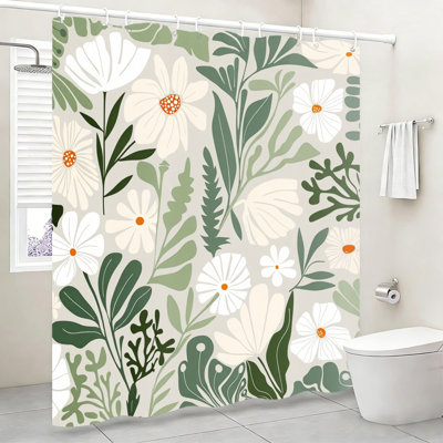 Rideau de douche Boho Daisy