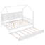 Lit gigogne en bois, lit avec tablette-771267305