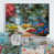 Toile avec cadre flottant blanc