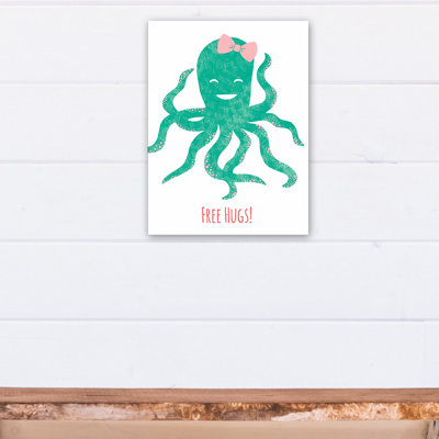 « free hugs octopus », art sur toile Jered