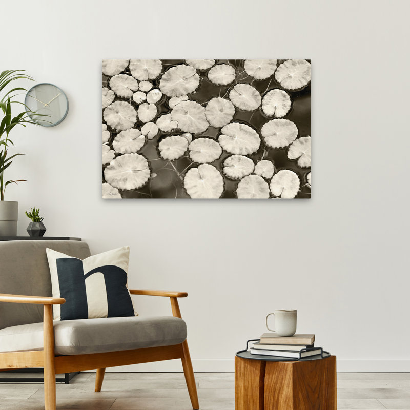 Motifs dans l'étang, H 24 po x l 36 po