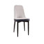 Ensemble de table de salle à manger moderne avec table extensible et chaises en polyuréthane-819500509-819500510