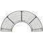 Banc en acier Cowart