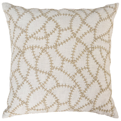 100% Cotton Throw Pillow