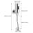 Automatic Sensor Urinal Washing Device Electronic Flush Valve