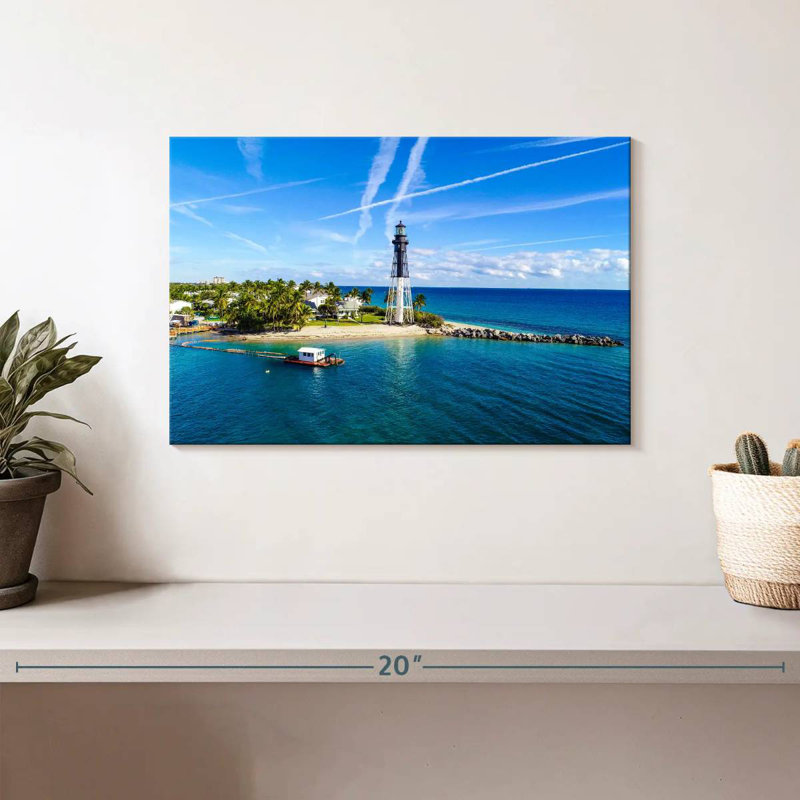 Florida lighthouse point Aletra, H 8 po x l 12 po