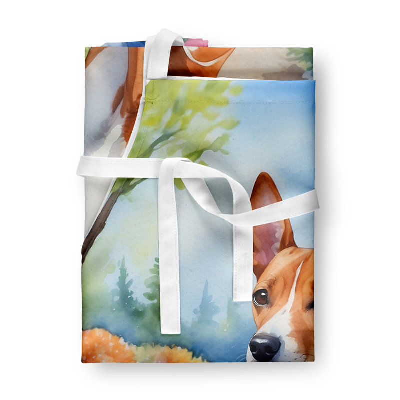 Tablier de jardin Basenji Spring