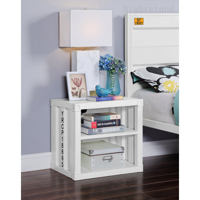 Bedroom Nightstand, 1pc Nightstand