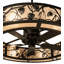Whispering Pines Downrod Ceiling Fan